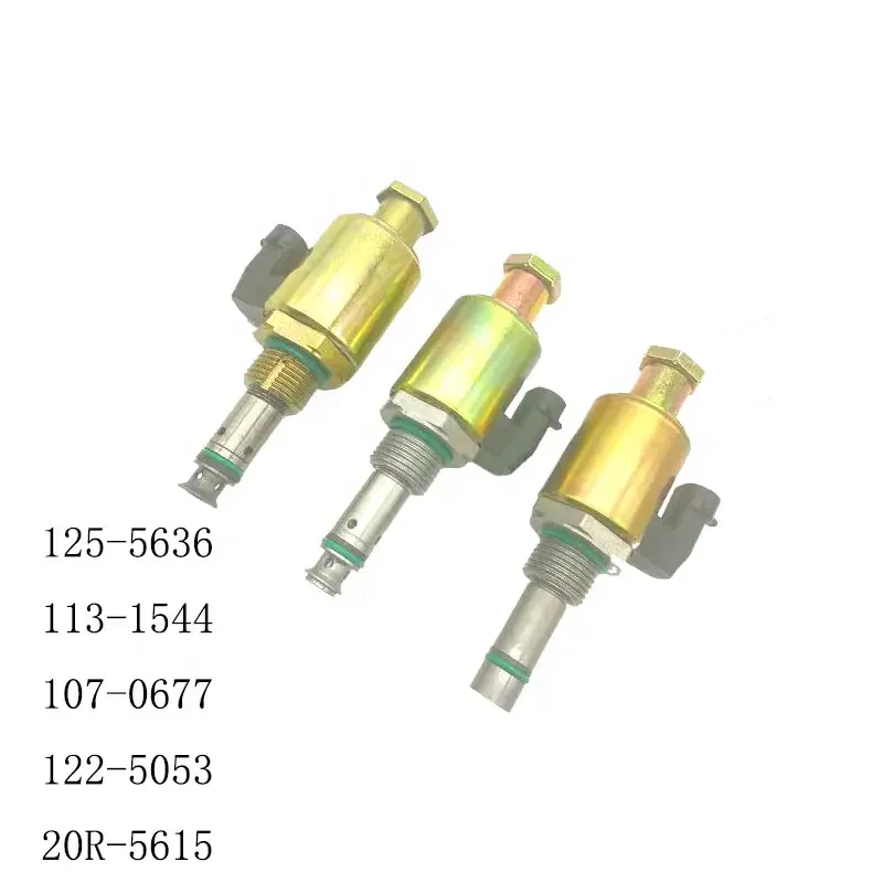 

Solenoid VALVE 125-5636 113-1544 1225053 107-1228 20R-5616 1131544 1071288 20R5616 122-5053 for CATerpillar