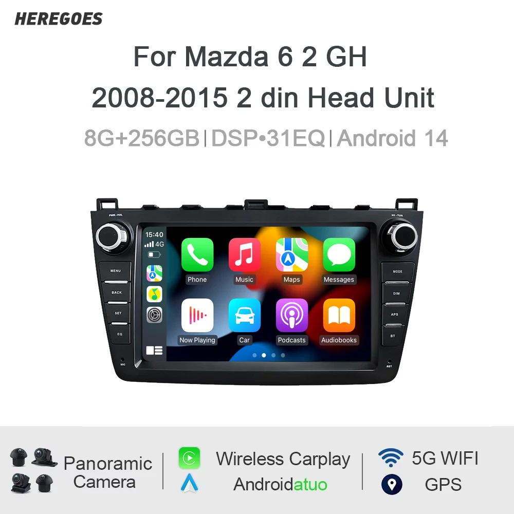 Carplay Dsp 2 Din A… - image