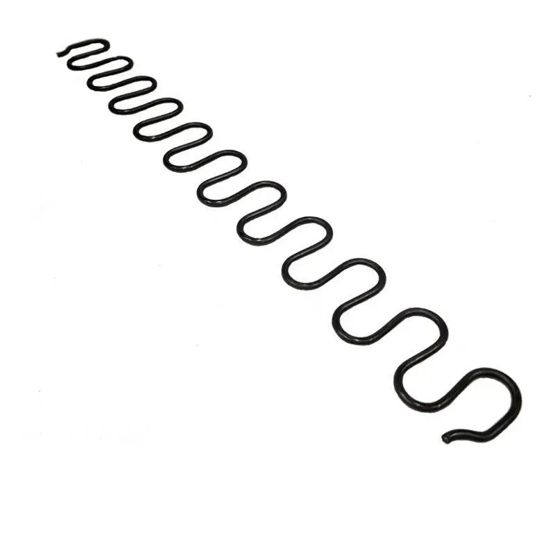 Serpentine Upholstery Zig Zag Sofa Springs with Fixing Clips 40/45/50cm Great for Home Sofa Repair Refurbishment Use