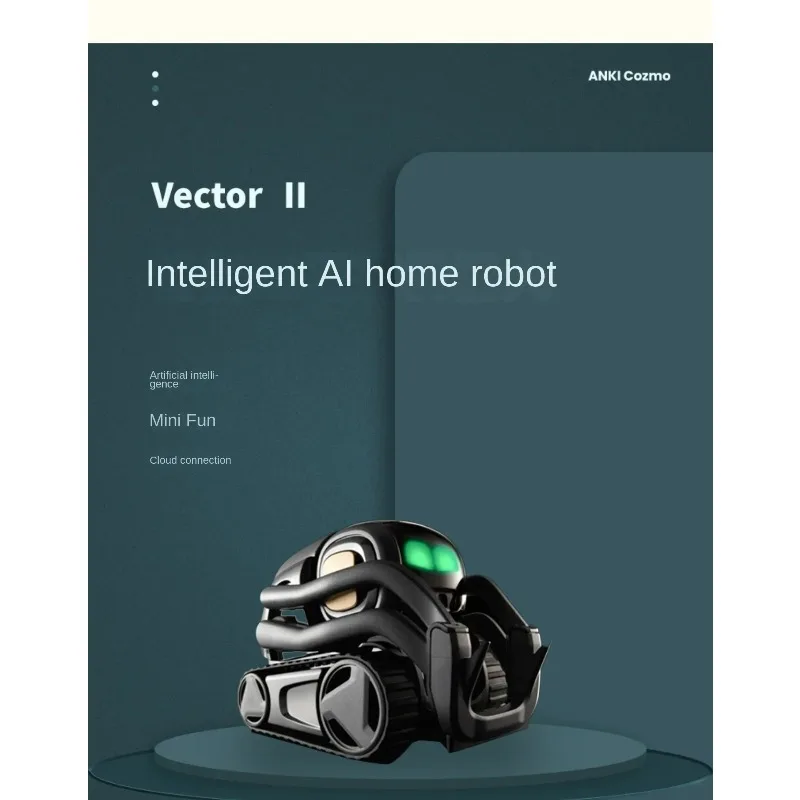 Second Generation Vector Intelligent Robotic Communication Education Interactive Entertainment Accessories