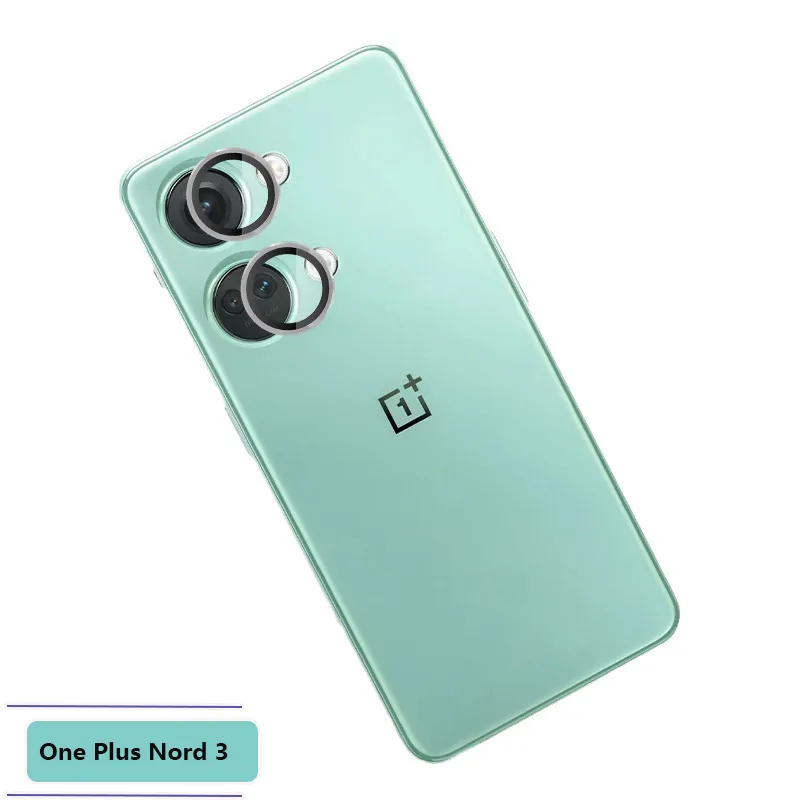 For OnePlus Nord CE 3 Lite Metal Camera Lens Protector CE3 Nord3 3Lite Hawkeye Tempered Glass Aluminum Alloy Sticker Case