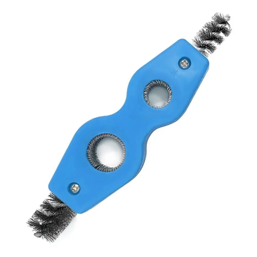 1 Cleaner Chamfering Tool Deburrer Inside Outside Reamer Pipe Wire Brush Copper Pipe Brush Copper Tube Polishing Scaling Brush