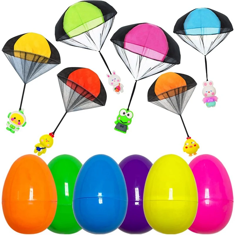 

Easter Eggs Throwing Toy For Kids Boys Girls Easter Basket Stuffers Fillers Gifts 6PCS