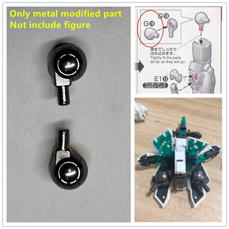 AE reinforced metal Crotch replace part G19 G20 for RG 1/144 RX-0 Unicorn model DA053 *