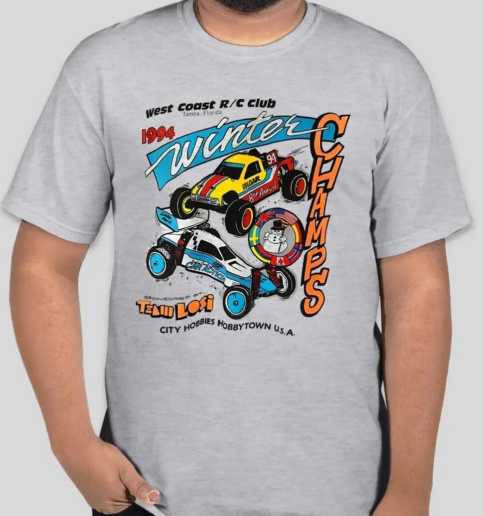 T Shirt Losi Winter 94 S M L Xl Rc Team Champs West Coast R C Club