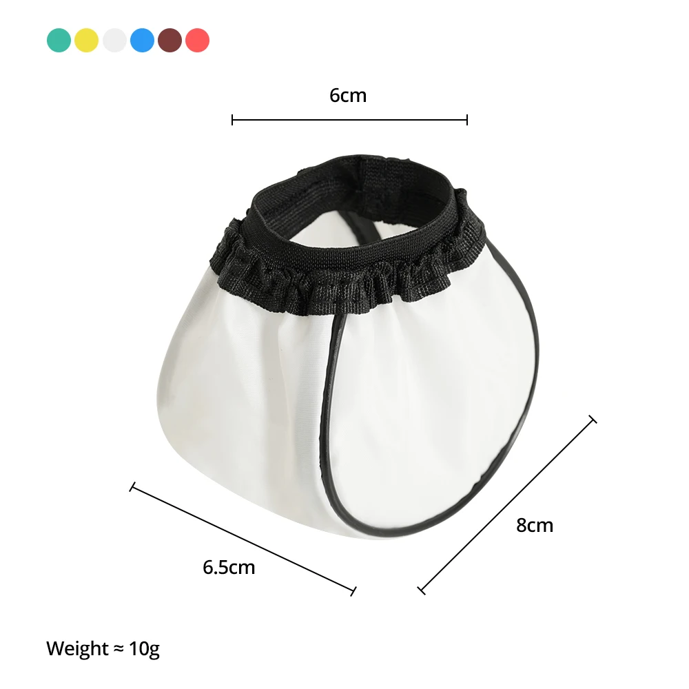 Ambitful White Red Blue Green Yellow Brown Universal Portable Bounce Flash Diffuser for Canon Nikon Godox Camera Flash Speedlite