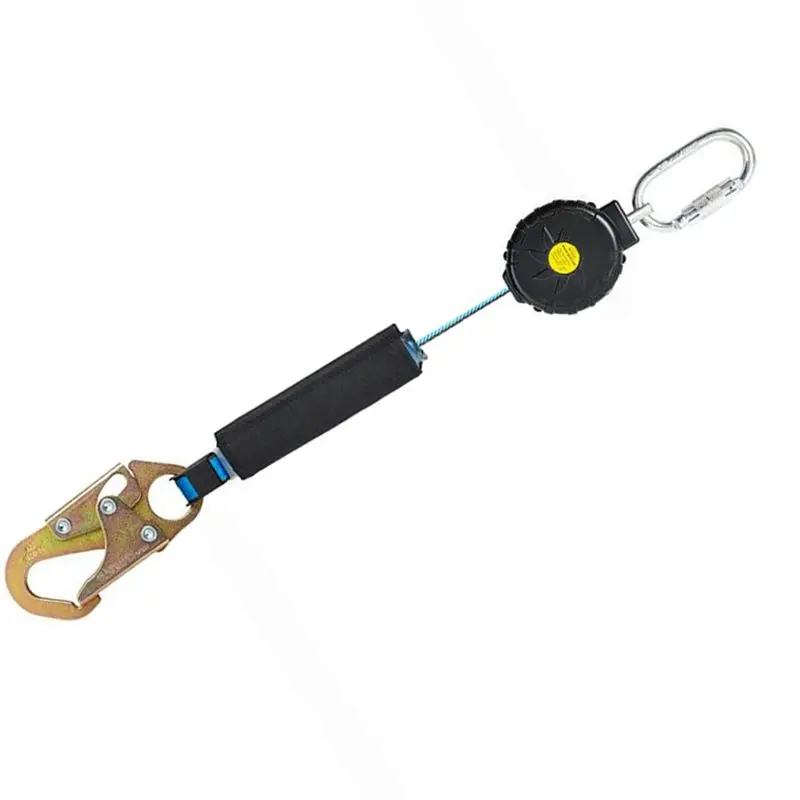 AT29-Alloy Small Hook For Construction And Industrial Safety- 5.9FT Self-Retracting Fall Arrester