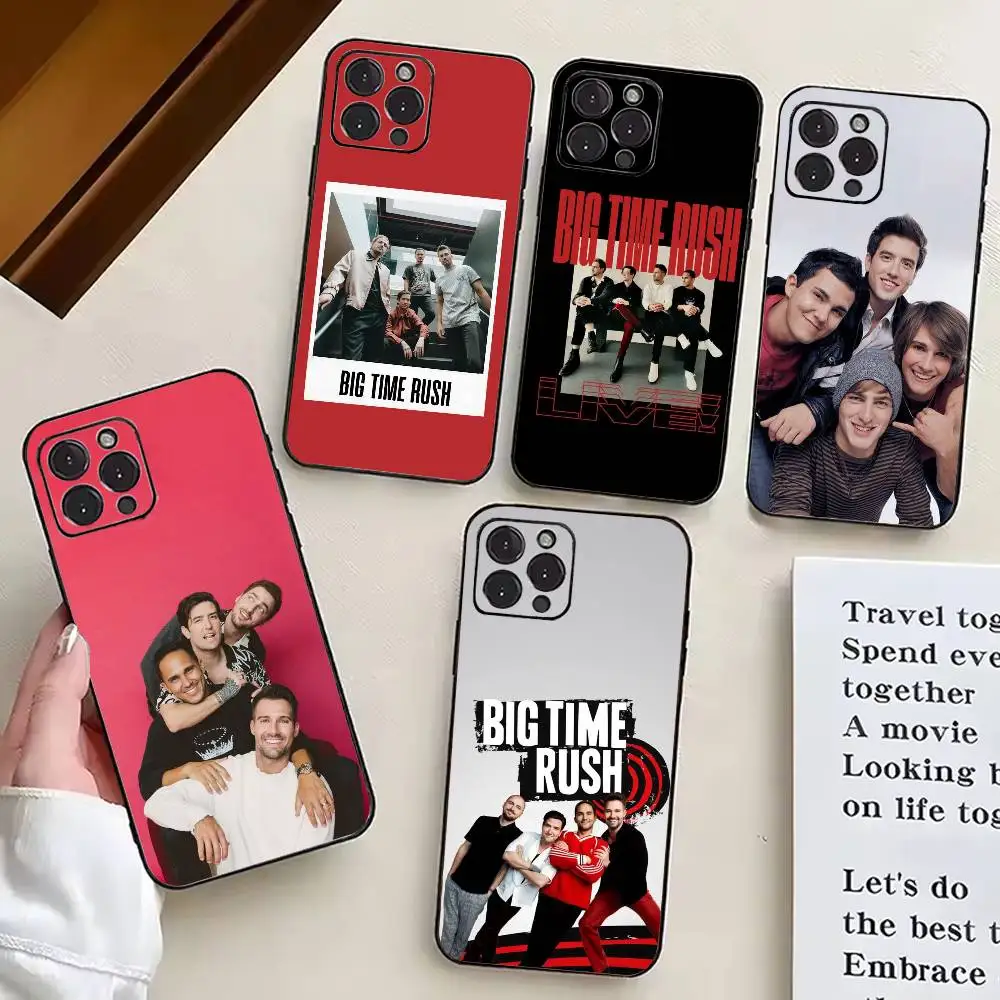 

C-Cool B-Big T-Time R-Rush B-Band Phone Case For iPhone 17, 16,15,14,13,12,11 Plus,Pro Max, Others Soft Black Cover