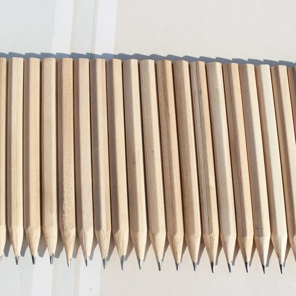 Beginner Drawing Tool Short Pencils Calligraphy Hexagonal Wood Pencil Comfortable Small Log Sketching Pencils Back To School
