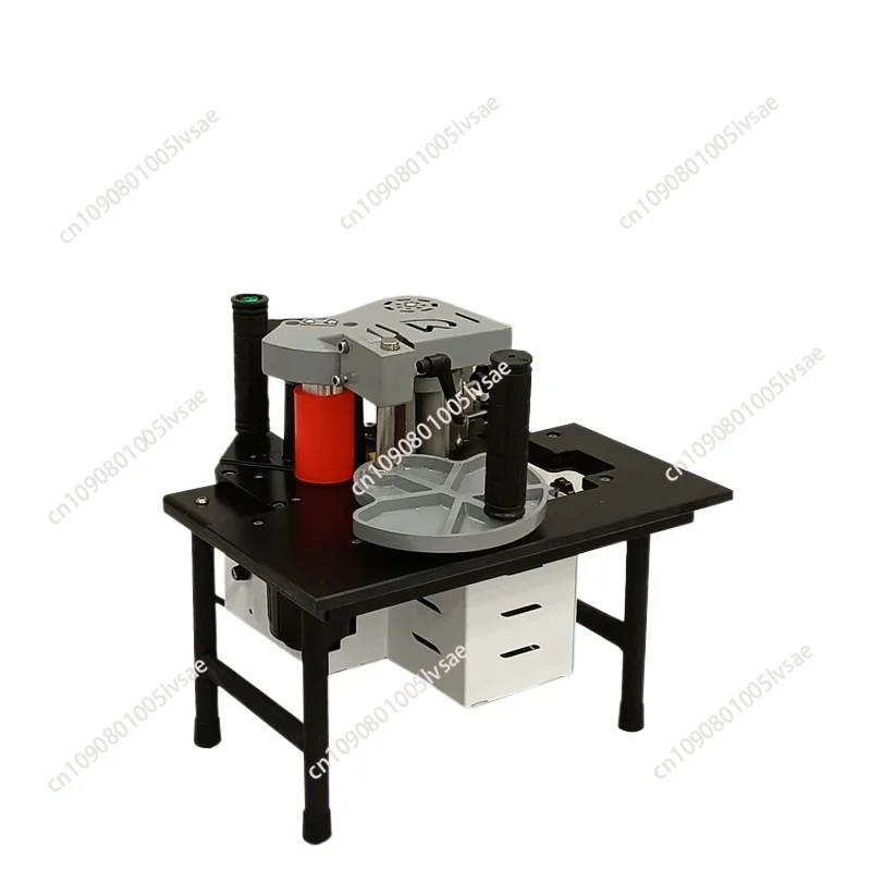 

220V 1100W Small Manual Edge Banding Machine Double Side Gluing Portable Edge Bander Woodworking Edge Banding Machine