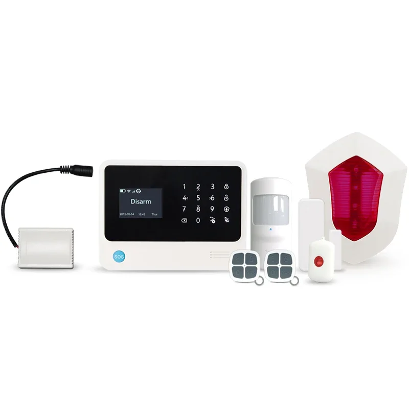 2021 hot G90B plus smart home Android / IOS APP WIFI GPRS GSM  a-l-a-r-m system  burglar