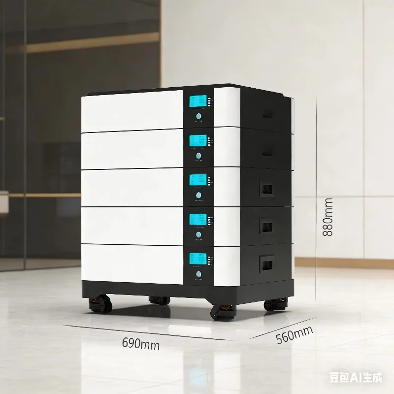 Plug and play integrated hybrid 5kWh generator solar energy storage system home balcony system