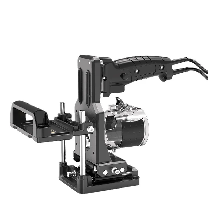 New Woodworking 2-In-1 Slotting Machine Slotting Machine Invisible Fastener Trimming Machine Slotting Woodworking Tools  012