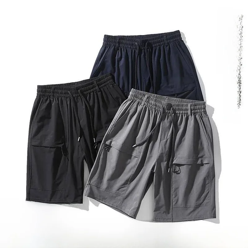Outdoor Men's Quick Dry Multi-Pocket Shorts 3D Workwear Tailoring Breathable Summer Fashionable Mountain Series Shorts