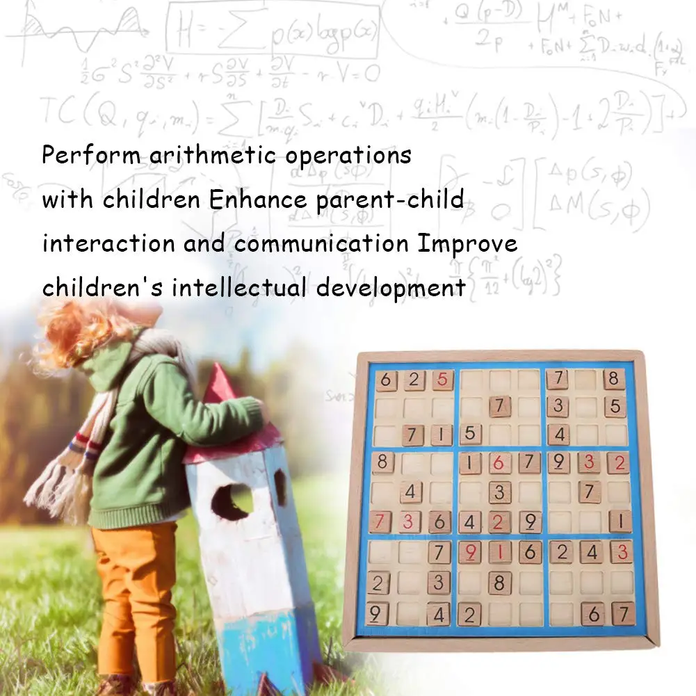 เกมปริศนาตรรกะไม้ ปริศนาฝึกสมองด้วยตัวเลขและกลยุทธ์เพื่อการคิดเชิงวิเคราะห์ - ของเล่นเพื่อการศึกษาสำหรับครอบครัว