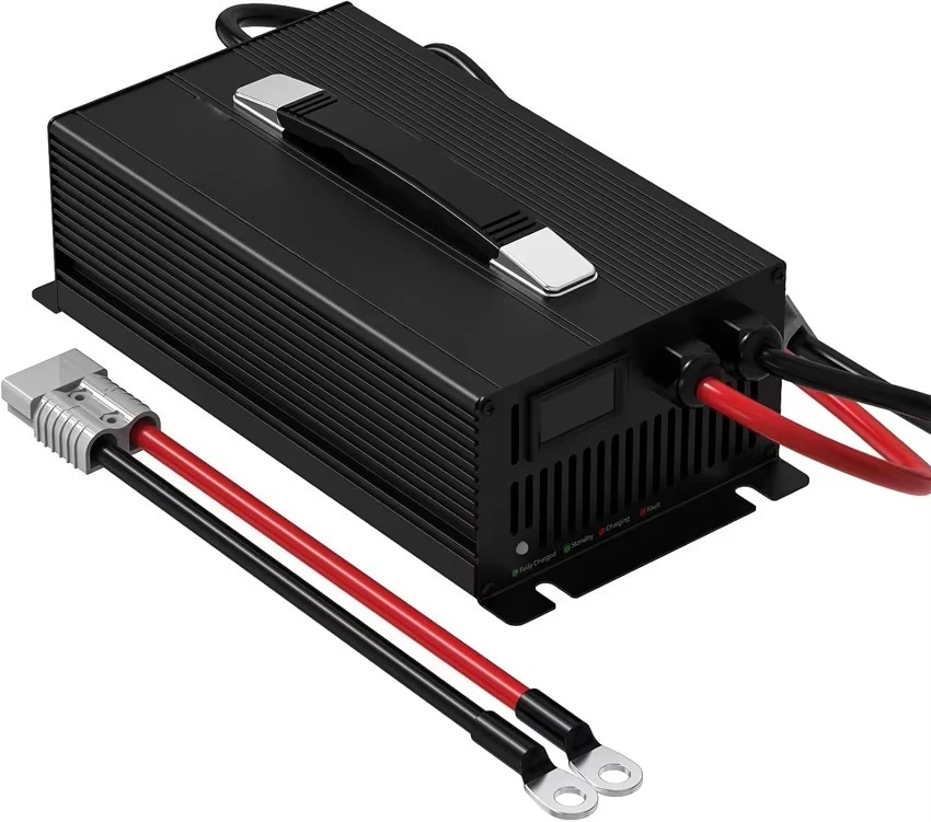 High Power 1200W Battery Charger 14.6V/16.8V 60A Charger for 12V Lifepo4 Lipo Battery 220V/110V Input