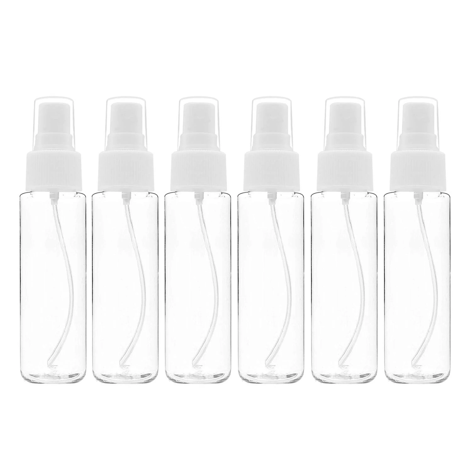 Новый 6 шт. пустой прозрачный пластиковый распылитель для мелкого тумана 30 мл распылитель для мелкого тумана