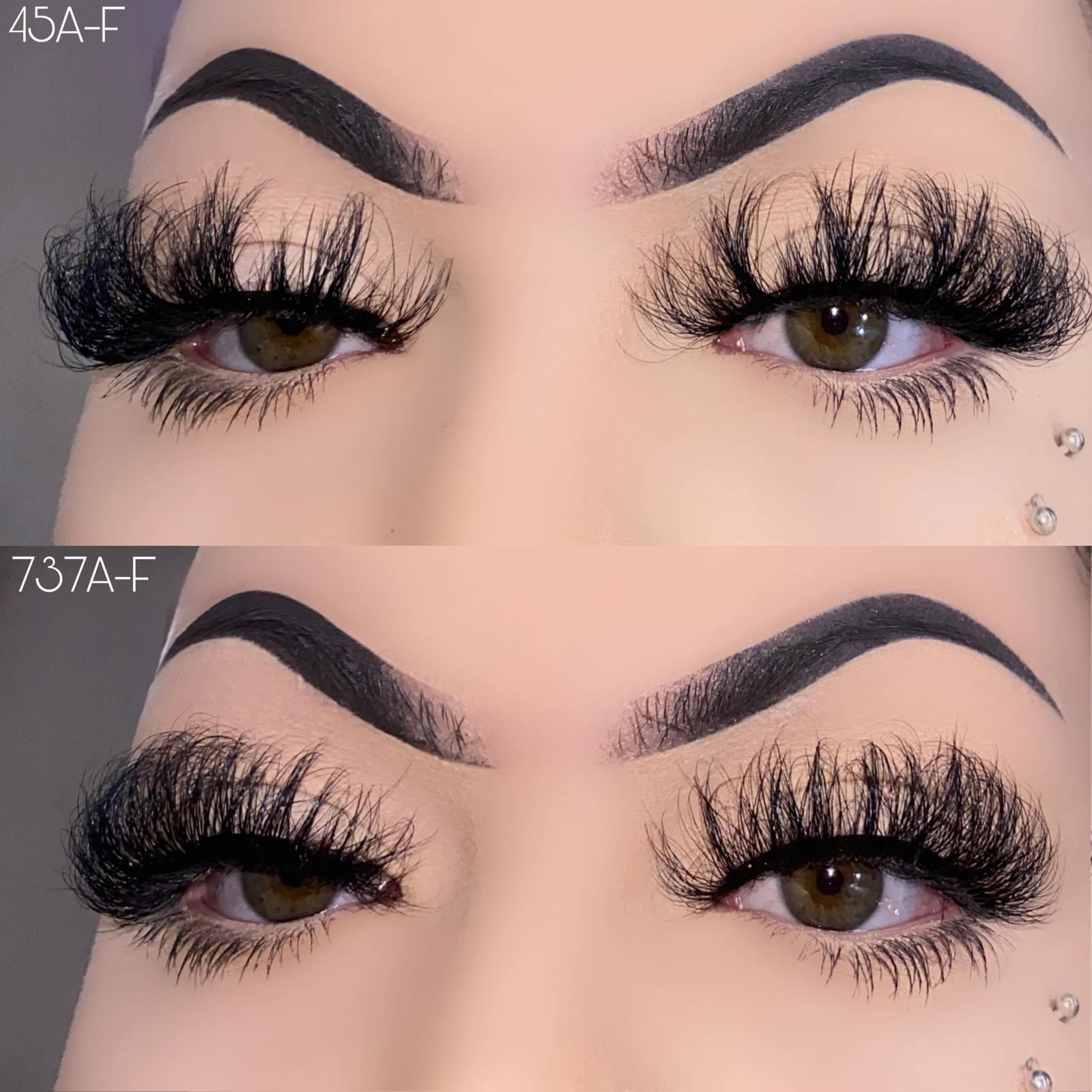 Full Strip Lashes Russian DD Curl Volume Mink Lashes Dramatic Fluffy 25mm Long Eyelashes Messy Reusable Cruelty Free Eye Lash