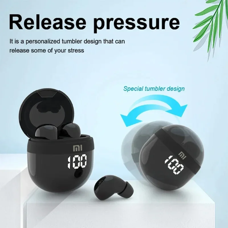 Xiaomi SK18 سماعات بلوتوث لاسلكية صغيرة سماعة النوم مع ميكروفون للحد من الضوضاء سماعات أذن ثقيلة للهاتف وشاومي #4