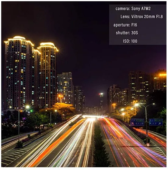 Viltrox 20mm F1.8 Wide Angle Manual Focus Fixed/Prime Lens Full Frame Large Aperture Camera Lens for Sony E Mount DSLR A7 A7III