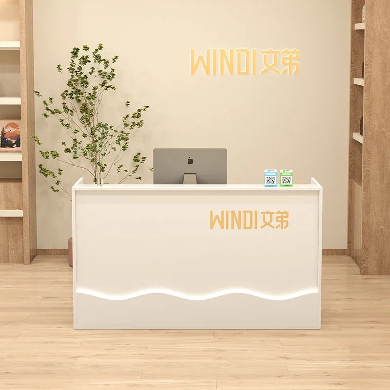 Design Display Reception Desks Cashier Classic Help Center Modern Front Desks Office Luxury Mostrador Negocio Podium Bar Shop