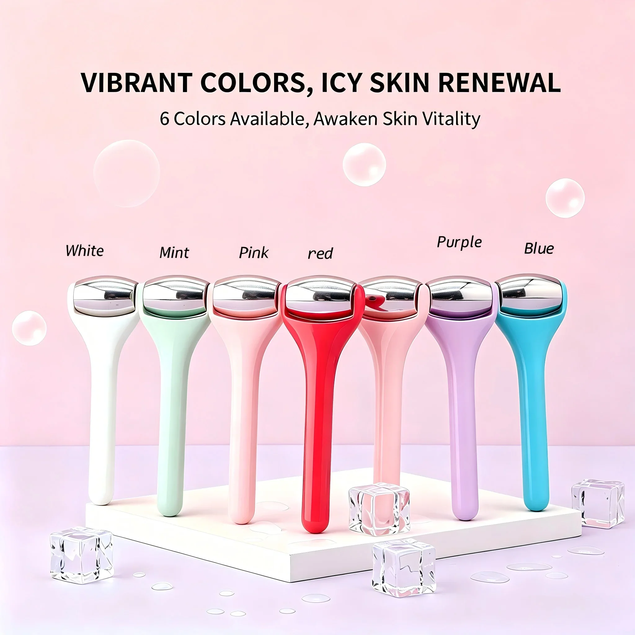 Ice Eye Roller, Cooling Stainless Steel Eye Massage Stick for Puffiness & Dark Circles, Skin Care Beauty Tool view 5