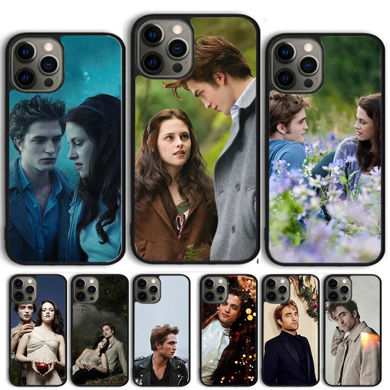 Funny Robert Pattinson Twilight Vampire Phone Case Cover For iPhone 15 16 11 13 14 Pro Max 12 mini Plus X XS Max XR