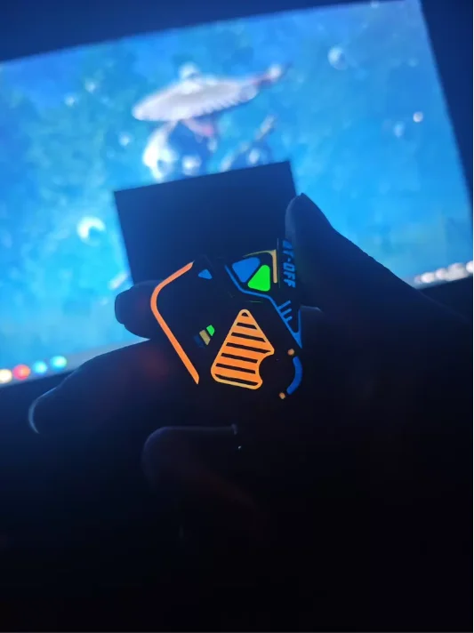 Side Flip Push Click Coin Mechanical Crisp Ding Push Slider EDC Fidget Spinner For Daily Leisure Stress Relief Play