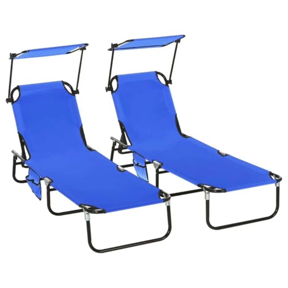 Fold-out recliners/beach chairs are breathable oxford fabric that dries quickly, breathes and keeps you cool in the summer