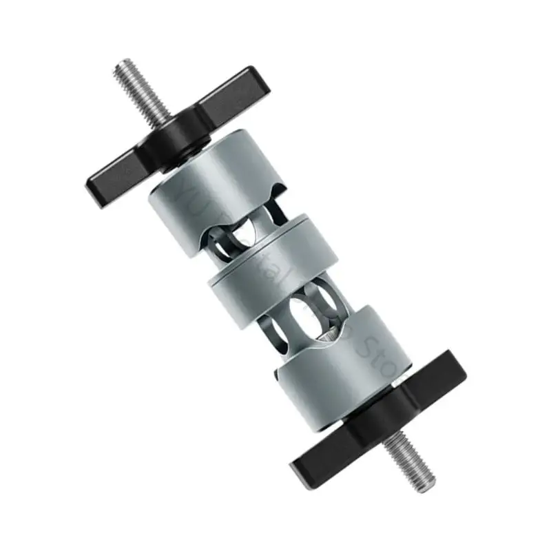 96BA Zweigelenk-Monitorlicht-Kamera-Stangenklemmhalterung, Metallhalterung mit Feststellknöpfen für 10-mm-15-mm-Stangensysteme – Detail 8