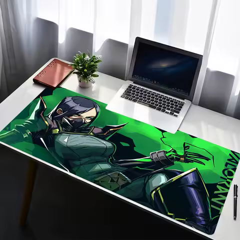Mouse Pad PC Non Slip Rubber Mousepad Laptop Gamer Cabinet Keyboard Pad Office V-valorant Viper Computer Gaming Desk Mouse Mat