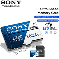 SONY 1TB Micro SD Card A2 U3 V60 512GB 256GB 64GB 128GB SD Memory Card High Speed TF Flash Memory card For Phone Camera Drone