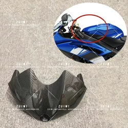 Fit For Yamaha YZFR6 YZF R6 YZF-R6 2008-2016 Motorcycle Front Gas Fuel Tank Cover Fairing ABS Carbon Fiber Paint