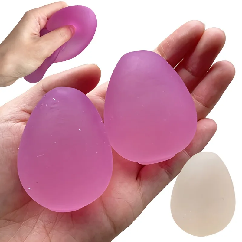 

Color-changing Egg Maltose Squishy Toy Easter Gifts Super Soft Relieve Anxiety Fidget Squishes Funny Anti-stress Sensory Toy