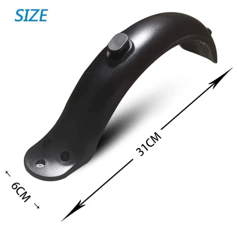 Electric Scooter Fender Rear Mudguard for Xiaomi M365 M187 M365 Pro Tire Rear Fender with Hook Parts Back Wing Accessories