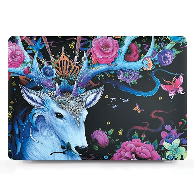 

For New Macbook Pro 13 13.3 14" inch M1 M2 M3 M4 Laptop Print Pattern Hard Full Cover Shell Protective Case Bag Skin SG