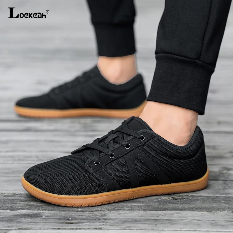 الحد الأدنى واسعة اصبع القدم أحذية المشي النسائية تنفس أحذية رياضية كاجوال الرجال عدم الانزلاق رياضة التدريب في الهواء الطلق أحذية للمشي