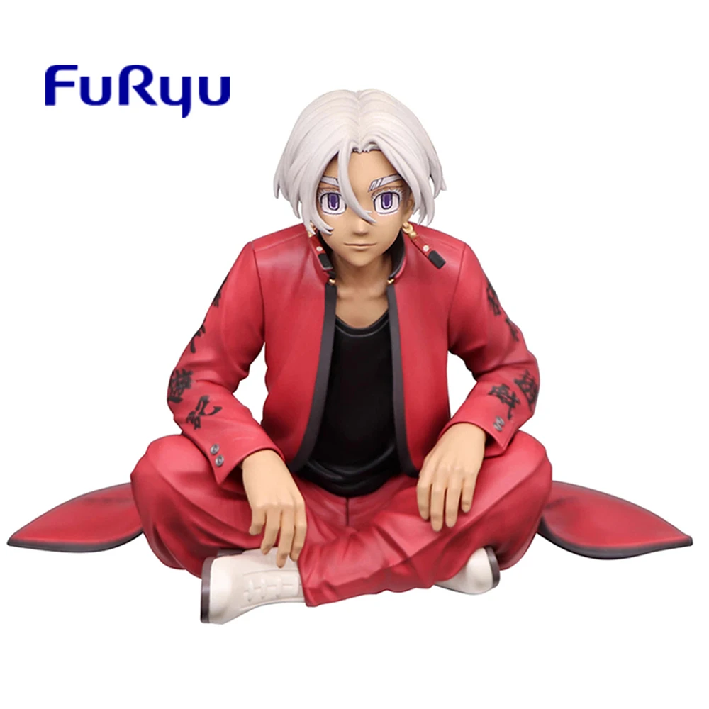 IN Stock Original FuRyu Noodle Stopper Figure Tokyo Revengers Kurokawa Izana Action Anime Model Collectible Toys for Boys 10Cm