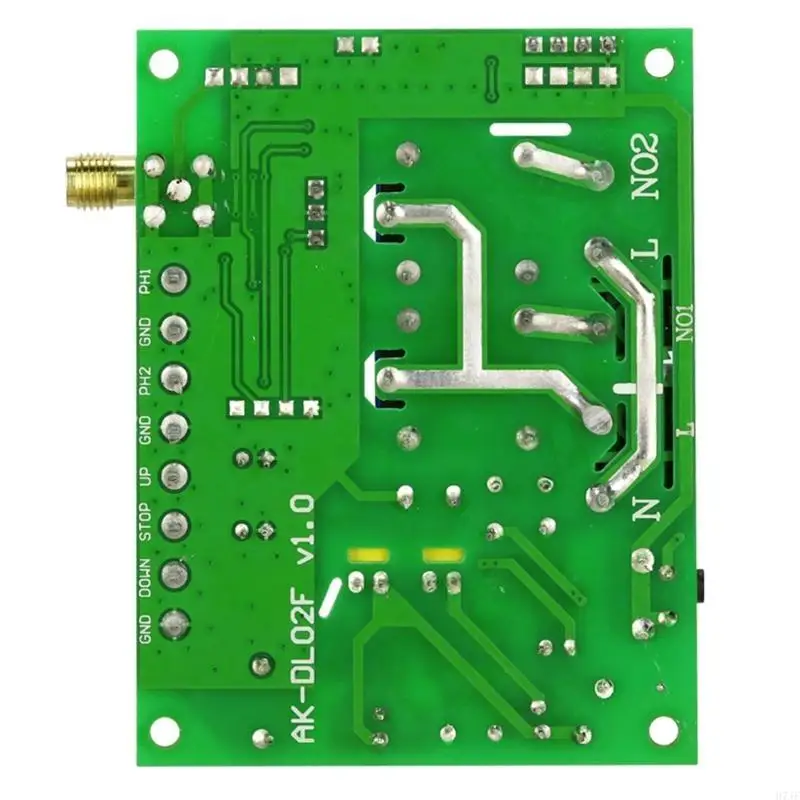 H7JF RF Remote 12V 24V 48V 2 Saluran Universal 315MHz/433MHz Kontrol Jarak Jauh Untuk Motor