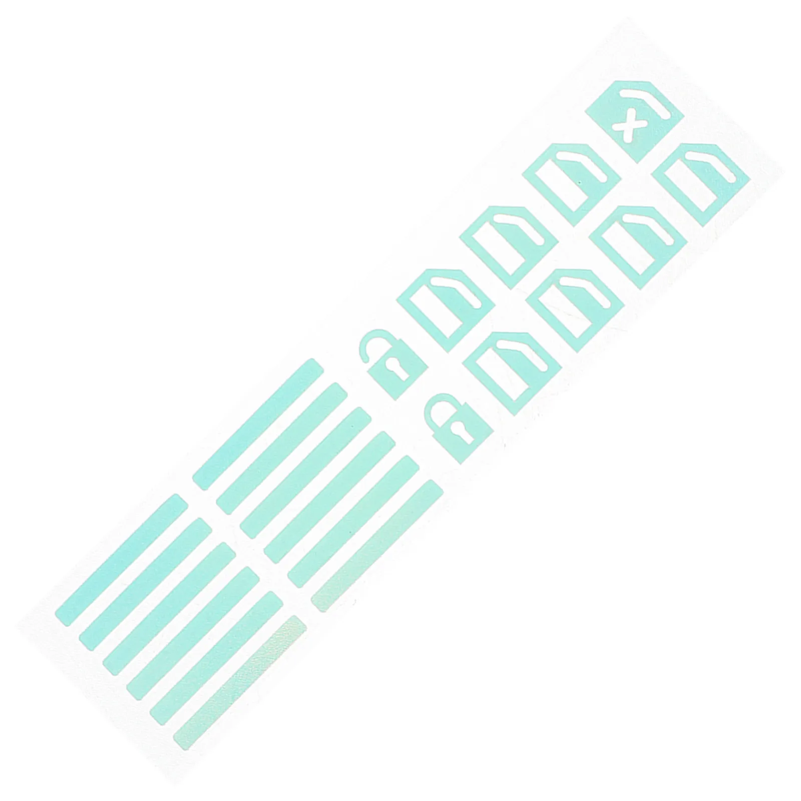 

1Set Night Glow Car Stickers Waterproof Luminous Interior Button Decals for Dashboard Window Switches Easy Peel and Stick Bright