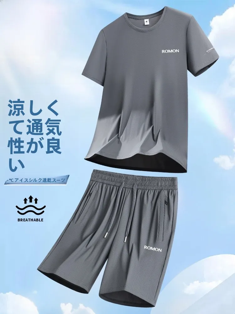 conjunto-de-camiseta-y-pantalones-cortos-de-secado-rapido-con-sensacion-de-frescura-para-hombre-romon-ropa-deportiva-informal-para-exteriores-comoda-y-transpirable