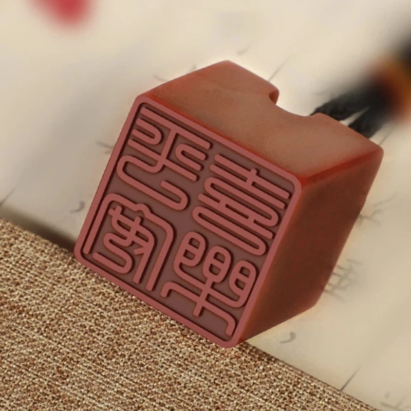 カスタムネームシール寿山石彫刻個人印鑑中国の伝統的な彫刻スタンプコレクション署名スタンプクラフトギフト