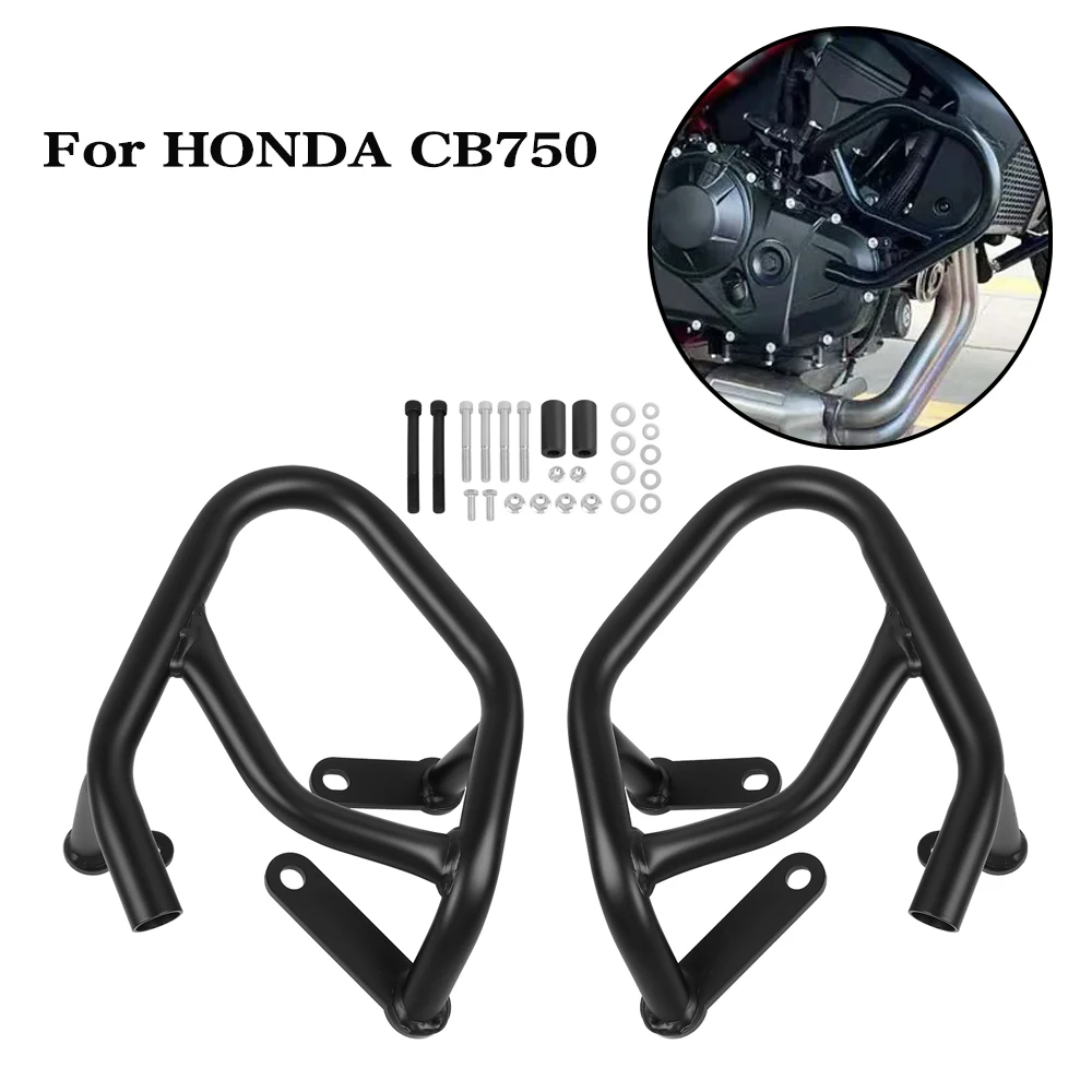 

Engine Guard Highway Crash Bars Bumper Stunt Cage For BMW CB750 CB 750 Hornet 2023 2024 Motorcycle Frame Protection Bars