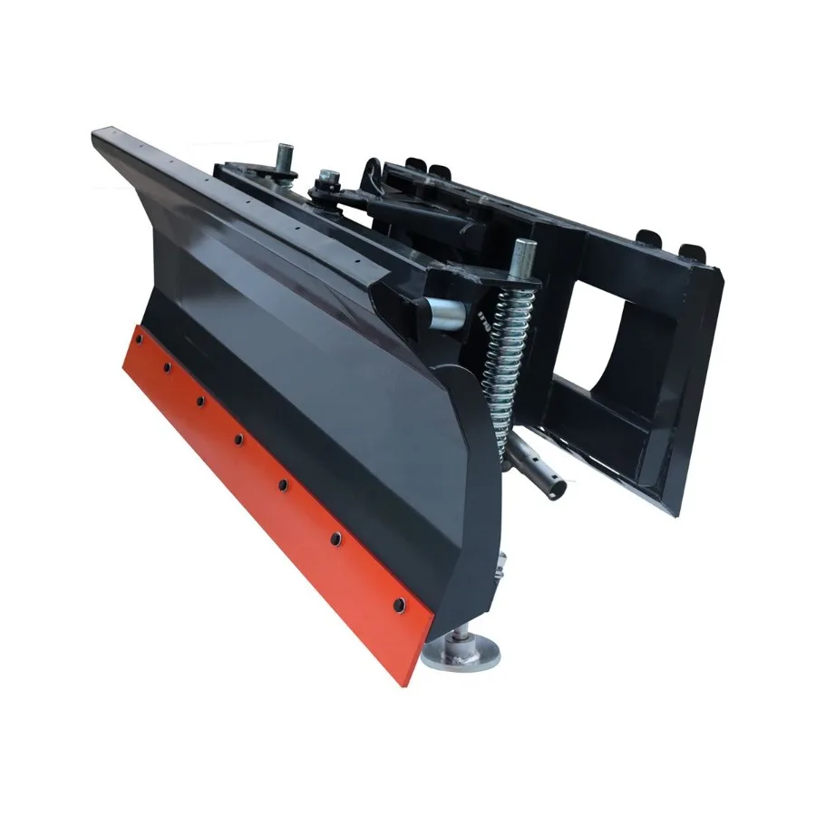 60 Skid Steer Dozer Blade Snow Pusher 30 Left Right BoltOn Cutting Edge Adjustable Skid Shoes Universal Quick Mount TMGDB60