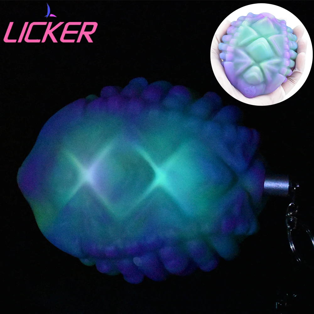 

LICKER Silicone Vaginal Vibrator Sex Grinder For Women Fetish Luminous Toy Adult Foreplay Massager Masturbate Powerful Vibrating