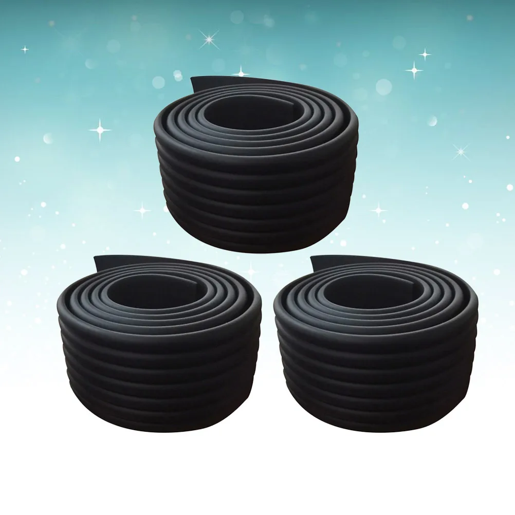 

3 шт., полоса для предотвращения столкновений, толстая W-образная защита для угла стола, защита для детей, подушка, прочный клей, край мебели