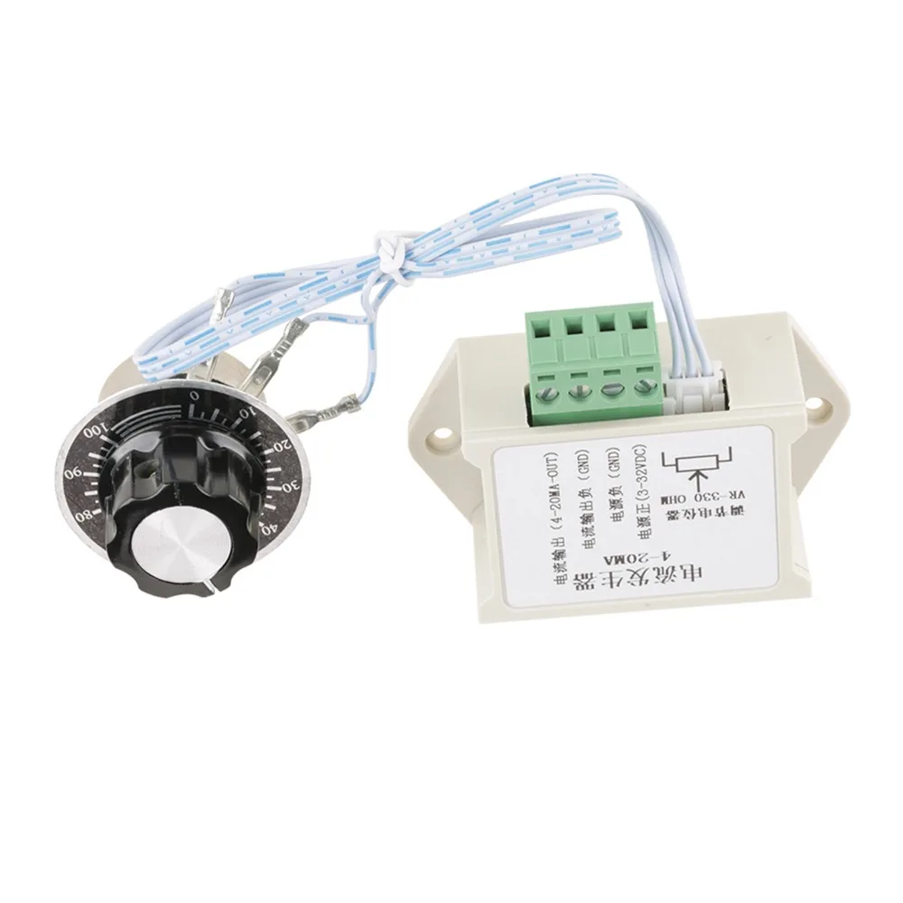 4-20mA مولد إشارة قابل للتعديل الحالي 12-24VDC مولد إشارة التناظرية 73*54*30 مللي متر 4-20mA مولد إشارة #3