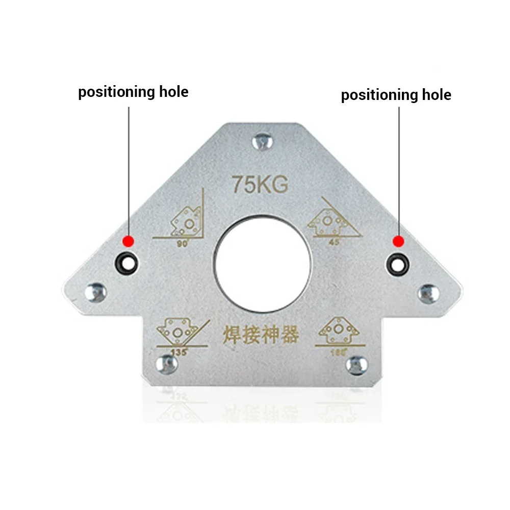 Imagem -04 - Arrow Magnetic Welding Fixer Multi-angle com Posiçãoer Hole Ferramenta Auxiliar Elétrica Tamanho s 25kg