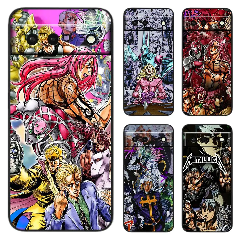 JoJo’s Bizarre Adventure Schutzhülle für Google Pixel 7/6 Pro/6A – Perfekte Kombination aus Stil und Schutz