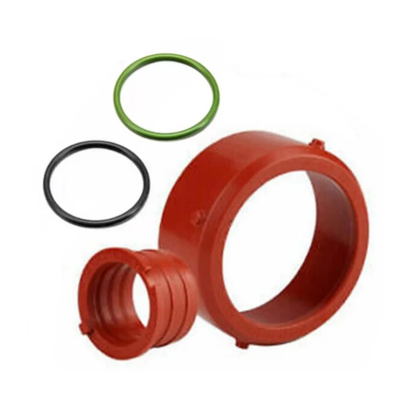 Car Turbo Parts Rubber Turbo Gasket Turbo Intake Seal Witih Green Black Turbo Seal O Rings For Mercedes-Benz OM642 A6420940080